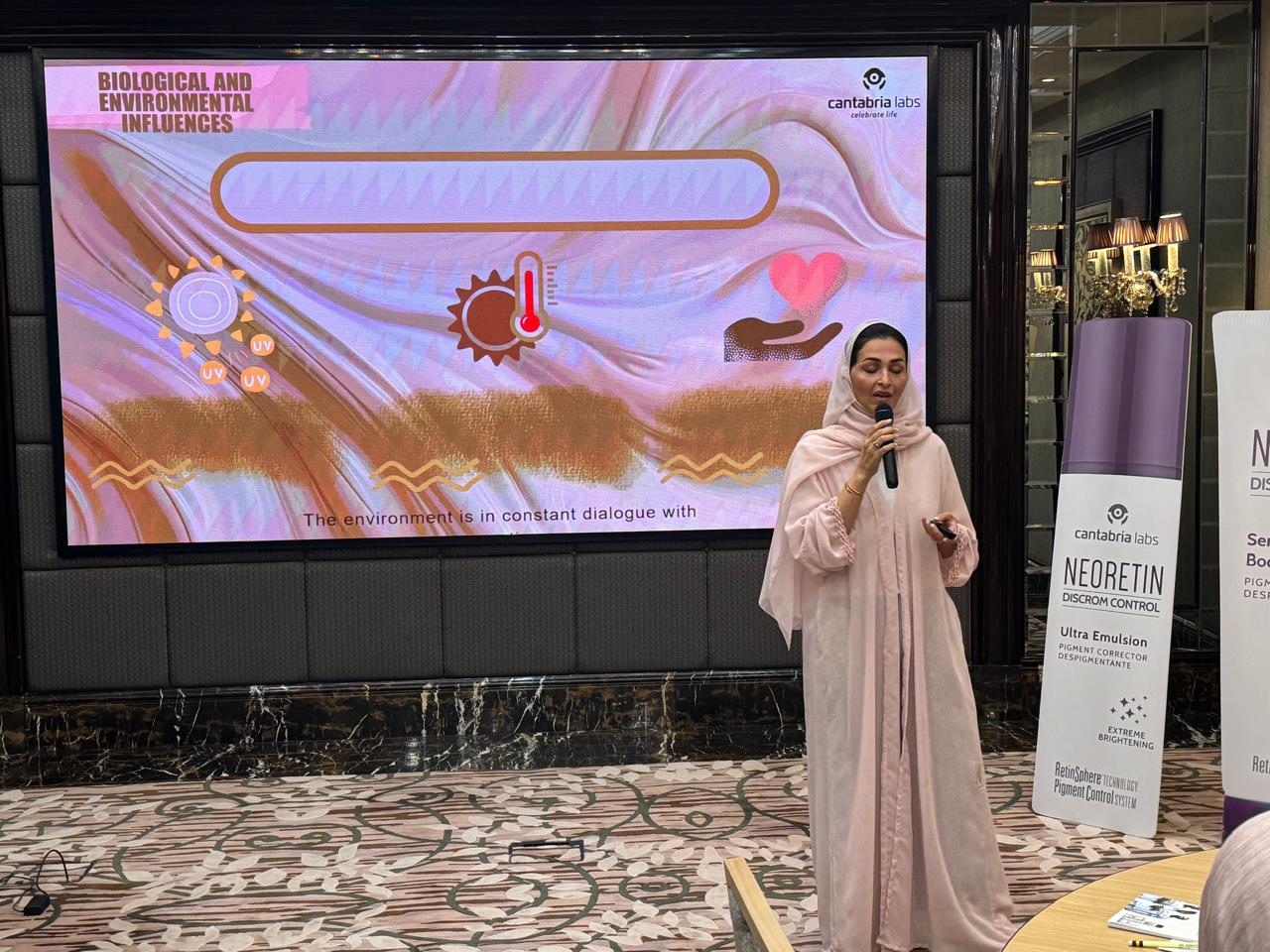 ليلة سعودية مشرقة في الرياض: فعالية علمية رائدة تسلّط الضوء على مستقبل علاجات التصبغات الجلدية في المملكة — slide 9