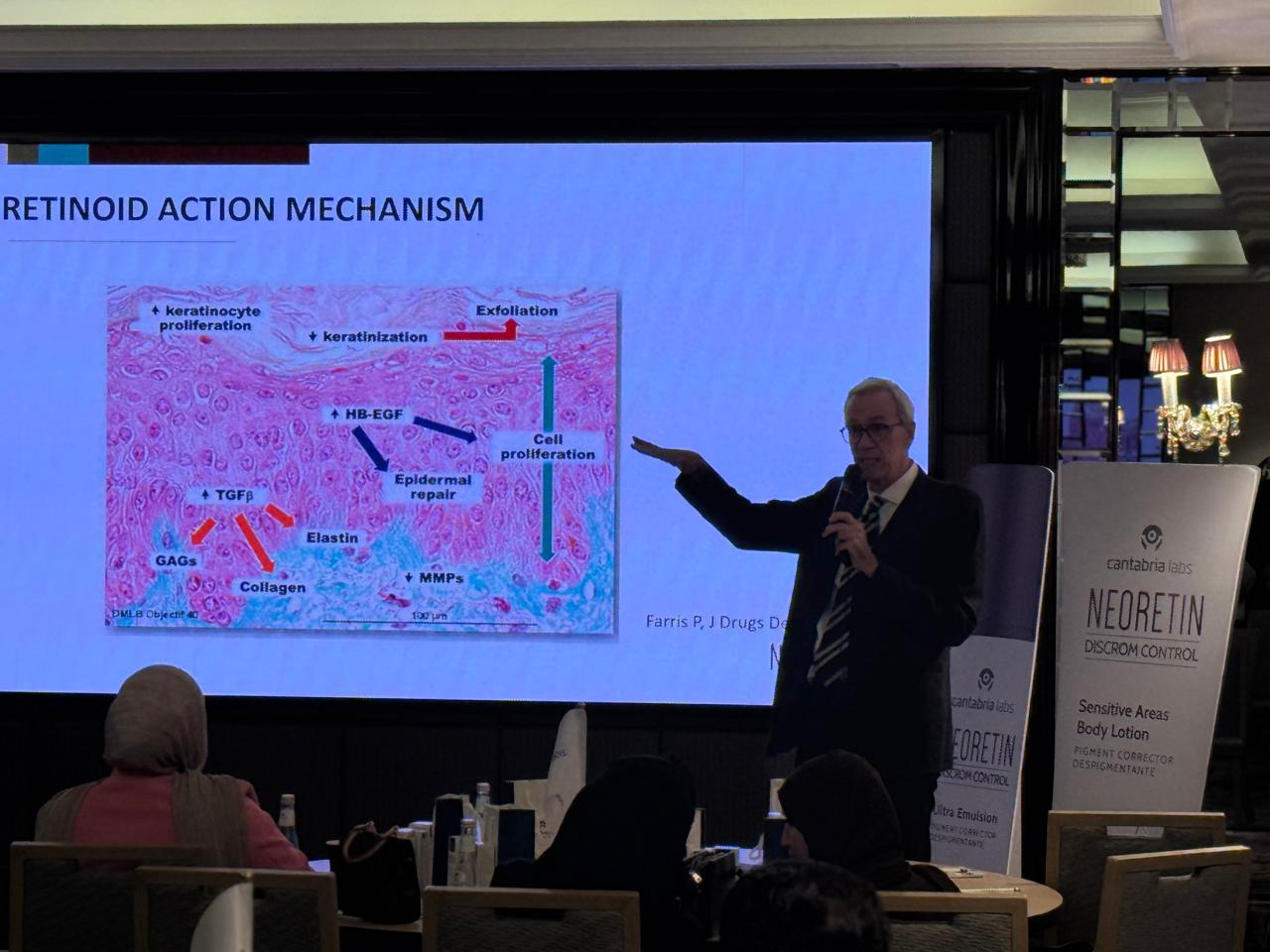 ليلة سعودية مشرقة في الرياض: فعالية علمية رائدة تسلّط الضوء على مستقبل علاجات التصبغات الجلدية في المملكة — slide 33