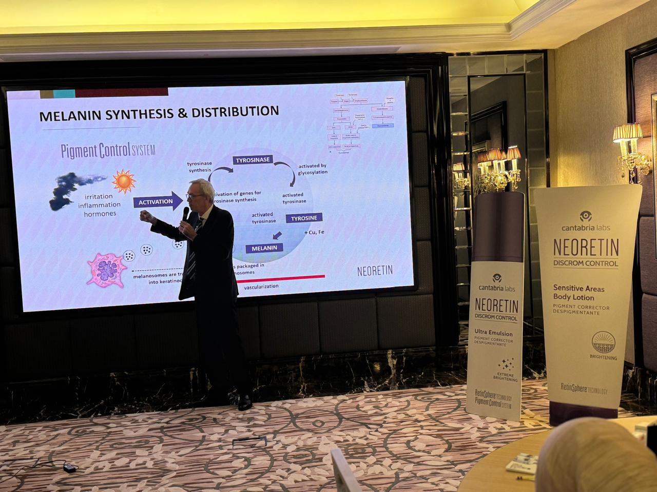 ليلة سعودية مشرقة في الرياض: فعالية علمية رائدة تسلّط الضوء على مستقبل علاجات التصبغات الجلدية في المملكة — slide 37