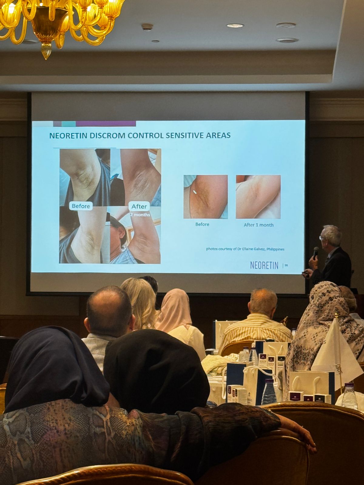 ليلة سعودية مشرقة في الخبر: العلم والابتكار يجتمعان لتسليط الضوء على أحدث تقنيات علاج التصبغات الجلدية — slide 12