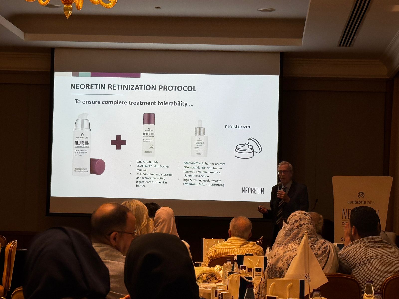 ليلة سعودية مشرقة في الخبر: العلم والابتكار يجتمعان لتسليط الضوء على أحدث تقنيات علاج التصبغات الجلدية — slide 18