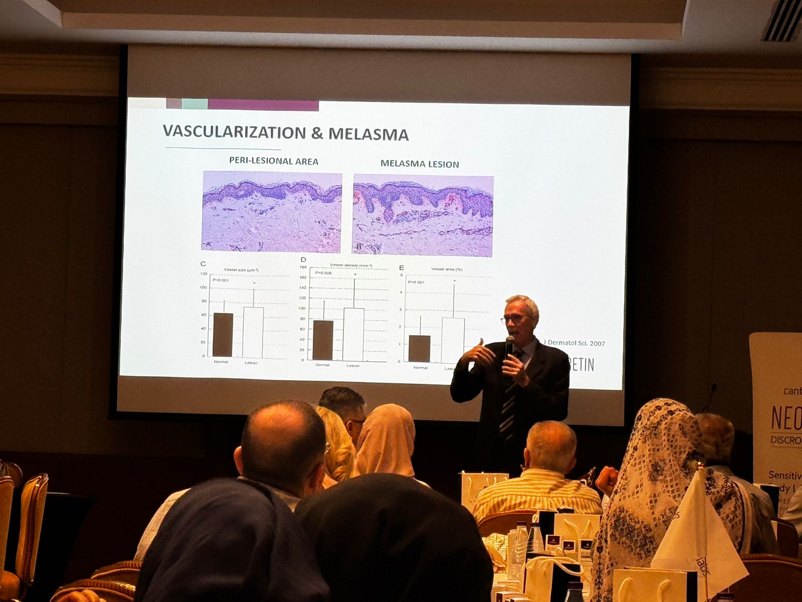 ليلة سعودية مشرقة في الخبر: العلم والابتكار يجتمعان لتسليط الضوء على أحدث تقنيات علاج التصبغات الجلدية — slide 24