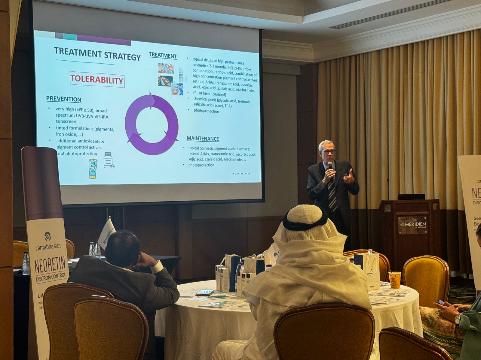 ليلة سعودية مشرقة في الخبر: العلم والابتكار يجتمعان لتسليط الضوء على أحدث تقنيات علاج التصبغات الجلدية — slide 28