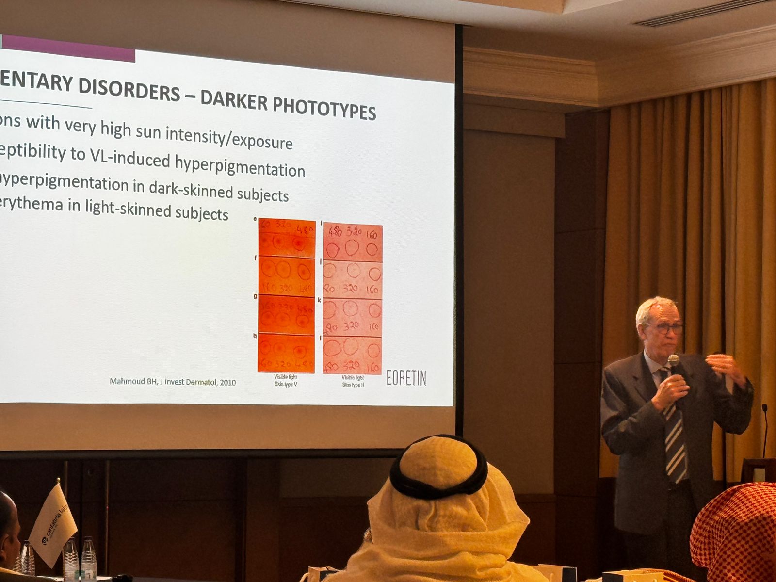 ليلة سعودية مشرقة في الخبر: العلم والابتكار يجتمعان لتسليط الضوء على أحدث تقنيات علاج التصبغات الجلدية — slide 29