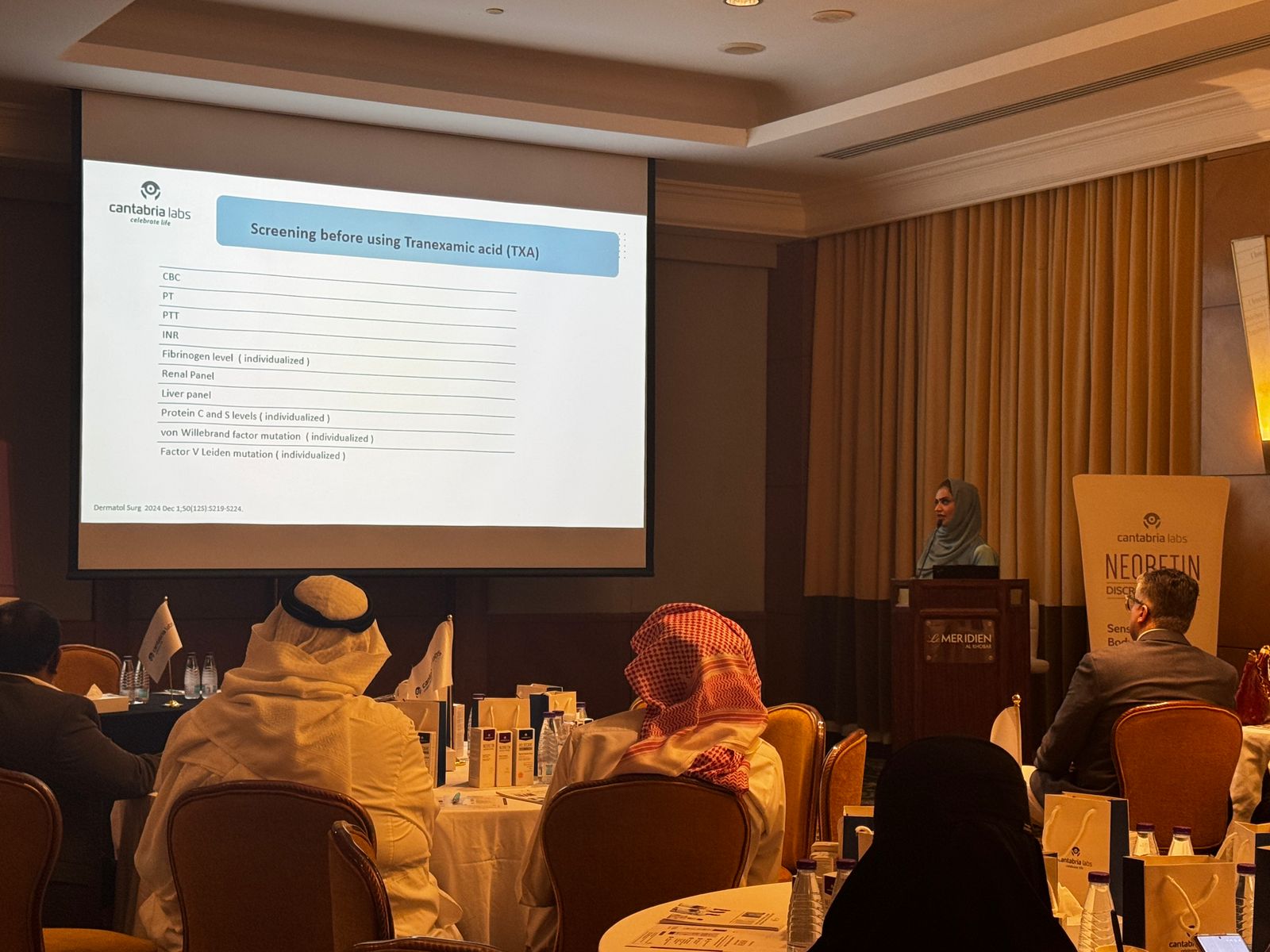 ليلة سعودية مشرقة في الخبر: العلم والابتكار يجتمعان لتسليط الضوء على أحدث تقنيات علاج التصبغات الجلدية — slide 38