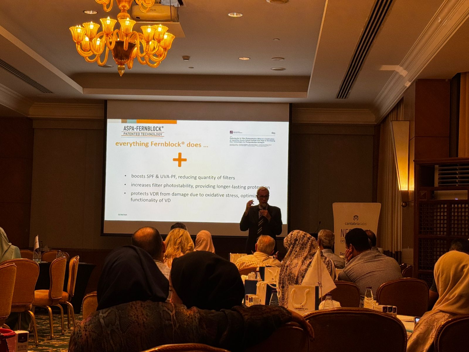 ليلة سعودية مشرقة في الخبر: العلم والابتكار يجتمعان لتسليط الضوء على أحدث تقنيات علاج التصبغات الجلدية — slide 3