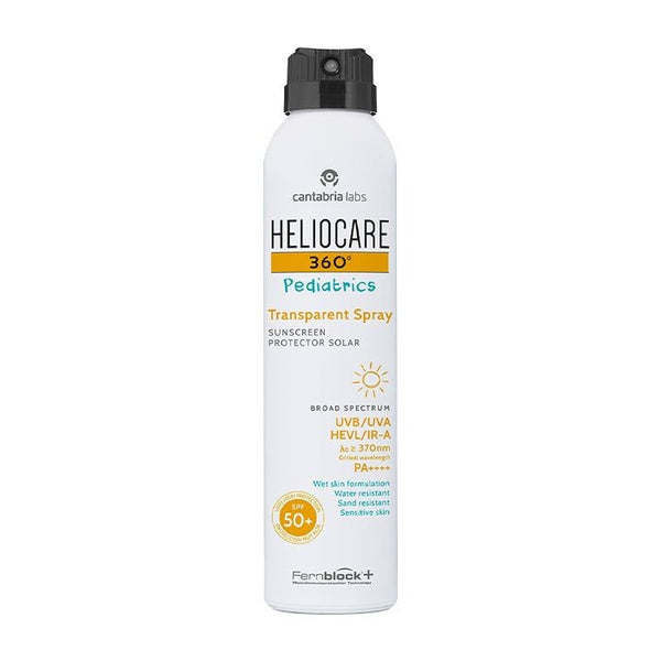 Heliocare 360 Pediatrics Transparent Body Sunscreen Spray SPF 50+
